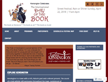 Tablet Screenshot of dayofthebook.com